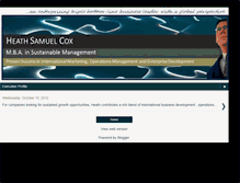 Tablet Screenshot of heathcox.blogspot.com