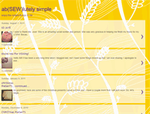 Tablet Screenshot of absewlutelysimple.blogspot.com