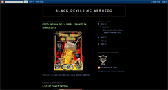 Desktop Screenshot of blackdevilsmcabruzzo.blogspot.com