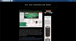 Desktop Screenshot of diy360controllermods.blogspot.com