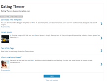 Tablet Screenshot of datingthemes-zoomtemplate.blogspot.com