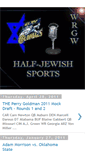 Mobile Screenshot of halfjewishsports.blogspot.com