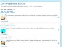 Tablet Screenshot of desenredandolamarana.blogspot.com