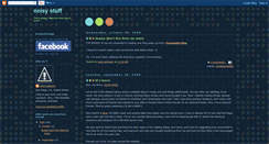 Desktop Screenshot of noisystuff.blogspot.com