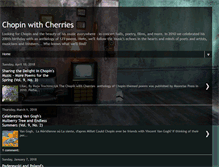 Tablet Screenshot of chopinwithcherries.blogspot.com