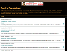 Tablet Screenshot of poetrybreakdown.blogspot.com