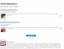 Tablet Screenshot of fotodenunciamos.blogspot.com