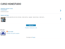 Tablet Screenshot of cursohomestudio.blogspot.com