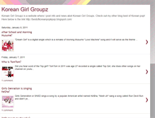 Tablet Screenshot of koreangirlgroupz.blogspot.com