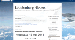 Desktop Screenshot of lepelenburg.blogspot.com
