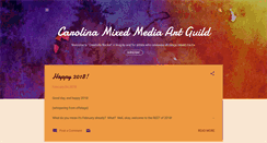 Desktop Screenshot of carolinamixedmediaartistsguild.blogspot.com