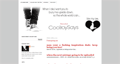 Desktop Screenshot of coolroysays.blogspot.com