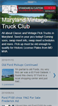 Mobile Screenshot of mdvintagetrucks.blogspot.com