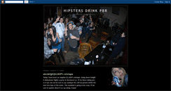 Desktop Screenshot of hipstersdrinkpbr.blogspot.com