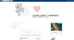 Desktop Screenshot of kissesandcontracts.blogspot.com