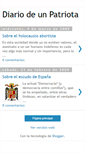 Mobile Screenshot of diariodeunpatriota.blogspot.com