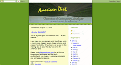 Desktop Screenshot of dirtamericana.blogspot.com