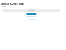 Tablet Screenshot of michelecapacchione.blogspot.com
