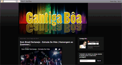 Desktop Screenshot of cantigaboa.blogspot.com
