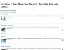 Tablet Screenshot of neziakuw.blogspot.com