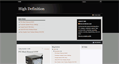 Desktop Screenshot of highdefinitionteam.blogspot.com