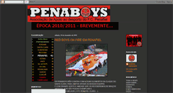 Desktop Screenshot of penaboysoficial.blogspot.com