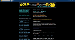 Desktop Screenshot of goldmindsunwind.blogspot.com