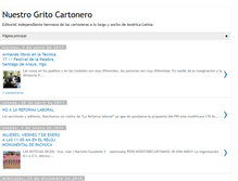 Tablet Screenshot of nuestrogritocartonero.blogspot.com