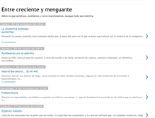 Tablet Screenshot of entrecrecienteymenguante.blogspot.com