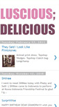 Mobile Screenshot of lusciousdelicious.blogspot.com