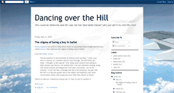 Desktop Screenshot of dancingoverthehill.blogspot.com