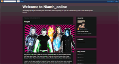 Desktop Screenshot of niamhonline.blogspot.com