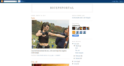 Desktop Screenshot of bicepsportal.blogspot.com