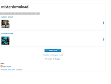 Tablet Screenshot of misterdownload.blogspot.com