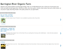 Tablet Screenshot of barringtonriverorganicfarm.blogspot.com