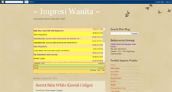 Desktop Screenshot of impresiwanita.blogspot.com