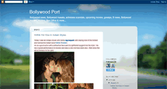 Desktop Screenshot of bollywoodport.blogspot.com