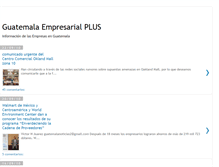 Tablet Screenshot of guatemalaempresa.blogspot.com