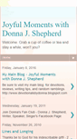 Mobile Screenshot of donnajshepherd.blogspot.com