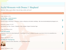 Tablet Screenshot of donnajshepherd.blogspot.com