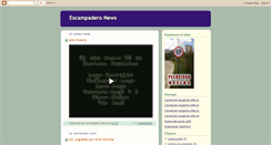 Desktop Screenshot of escampaderonews.blogspot.com