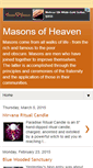 Mobile Screenshot of masonsofheaven.blogspot.com