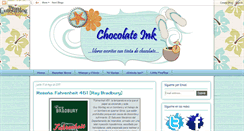 Desktop Screenshot of chocolate-ink.blogspot.com