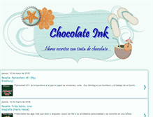 Tablet Screenshot of chocolate-ink.blogspot.com