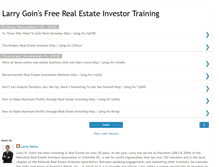 Tablet Screenshot of larrygoinsfreetraining.blogspot.com