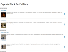 Tablet Screenshot of blackbartsdiary.blogspot.com