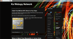 Desktop Screenshot of kawebspy.blogspot.com