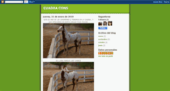 Desktop Screenshot of cuadracons.blogspot.com