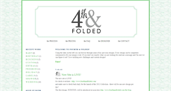 Desktop Screenshot of fourthandfolded.blogspot.com