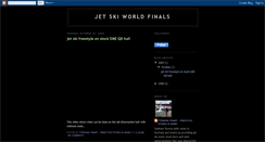 Desktop Screenshot of jetskiworldfinals.blogspot.com